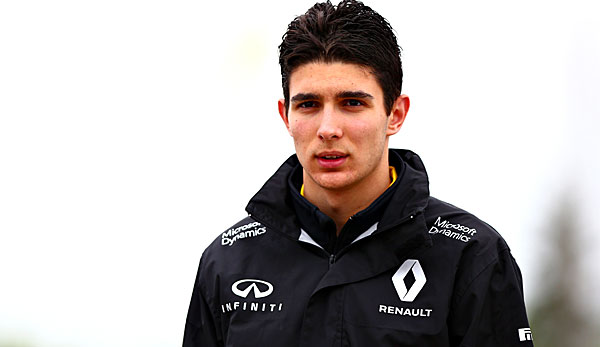Esteban Ocon war auch als Testfahrer für Renault tätig