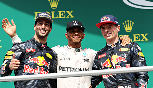 Lewis Hamilton (m.) gewann diese Saison zum sechsten Mal