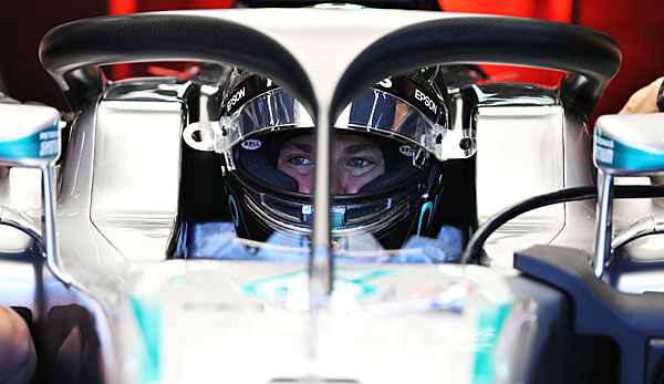 Nico Rosberg war am Freitag in Spa einer der Piloten die den Cokpitschutz testeten