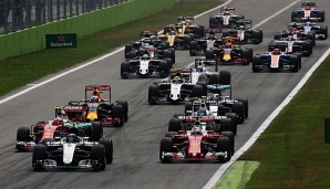 Lewis Hamilton verlor beim Start in Monza fünf Positionen