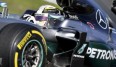 Lewis Hamilton fuhr auf die Pole Position für den Mexiko-GP 2016