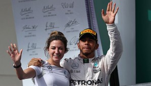 Lewis Hamilton feiert den 49. Sieg seiner Karriere