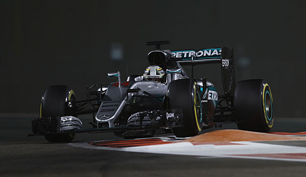 Lewis Hamilton ist auch im Abschlusstraining schneller als Rosberg gewesen