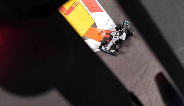 Lewis Hamilton hat im Mercedes die Pole Position für den Abu-Dhabi-GP 2016 eingefahren