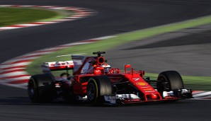Räikkönen überraschte am Dienstag in Katalanien