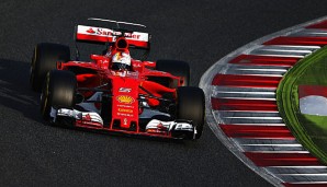 Sebastian Vettel bot in Barcelona eine eindrucksvolle Vorstellung
