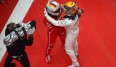 Vettel und Hamilton gratulierten sich gegenseitig nach dem China-GP