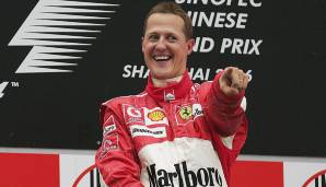 Platz 2: Michael Schumacher - 68 Poles (307 GP-Starts)