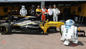 Im Gegensatz zu Red Bull baut Renault auf die Macht. Lord Vader hält sich aber noch zurück und schickt seine Sturmtruppen vor