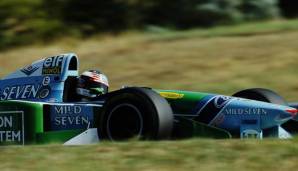Schumachers erstes WM-Auto: Ford Benetton
