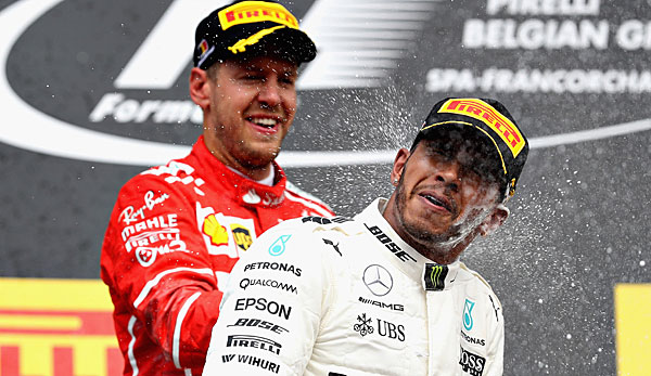 Lewis Hamilton und Sebastian Vettel lieferten sich ein spannendes Duell in dieser Saison