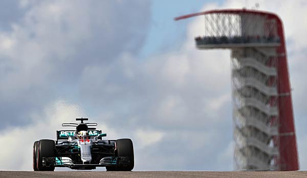Lewis Hamilton ist beim Qualifying in Austin schnellster