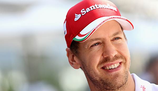 Sebastian Vettel startet für Ferrari in der Formel 1