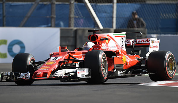 Sebastian Vettel darf als Erster in Mexiko starten