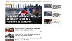 Auch die spanische "Marca" mag's klangvoll - und verkneift sich nicht den kleinen Seitenhieb auf Sebastian Vettel