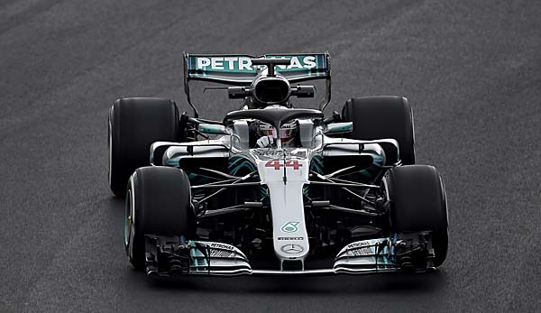 Lewis Hamilton schnitt bei den ersten Tests am besten ab.