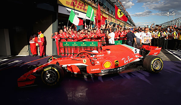 Sebastian Vettel gewann beim Großen Preis von Australien sein 48. Formel-1-Rennen.