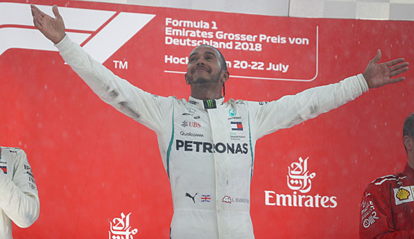 Lewis Hamilton siegte in Hockenheim nach einer überragenden Aufholjagd