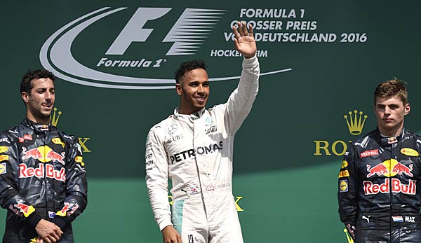 2016 gewann Lewis Hamilton den Deutschland-GP.
