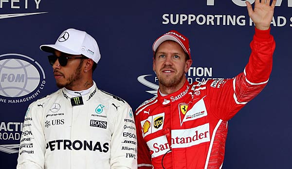 Vettel und Hamilton liefern sich einen heißen Kampf um den Weltmeistertitel.