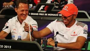 Lewis Hamilton wurde 2013 Nachfolger von Michael Schumacher bei Mercedes.