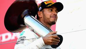 Lewis Hamilton steht kurz vor seinem fünften WM-Titel in der Formel 1.