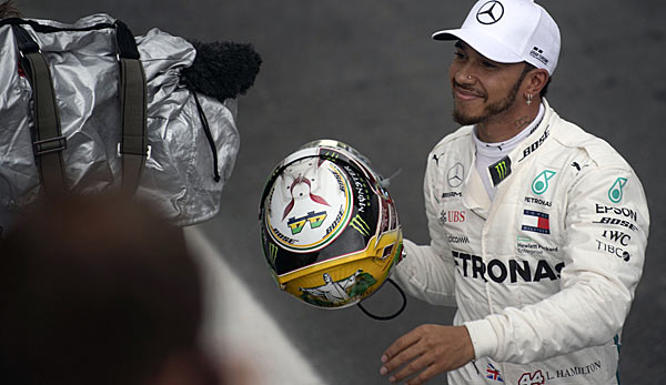 Lewis Hamilton holte sich in Sao Paulo die 82. Pole Position seiner Karriere.