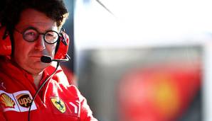 Mattia Binotto und Ferrari haben in dieser Saison noch keinen Sieg feiern dürfen.