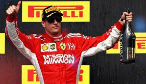 Im vergangenen Jahr siegte Kimi Räikkönen im Ferrari.
