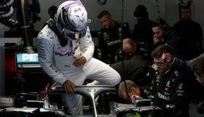 Lewis Hamilton und Mercedes sorgen mit einem Lenkrad-Trick für Aufsehen.