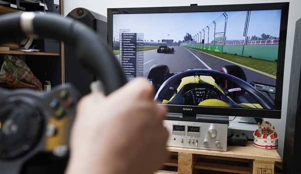 Die Fahrer der Formel 1 treten virtuell im Grand Prix von China gegeneinander an