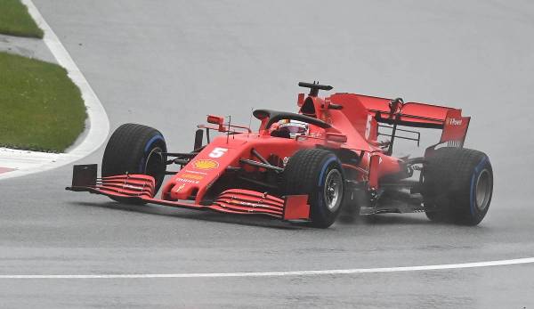 Sebastian Vettel startet nur von Platz 10.