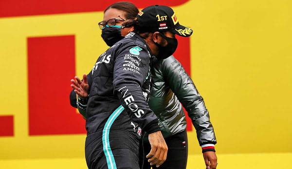 Nach einem Auftakt ohne Sieg zurück auf der Spitze des Treppchens: Weltmeister Lewis Hamilton.