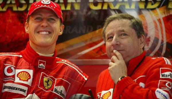 Michael Schumacher und Jean Todt gewann zusammen fünf WM-Titel für Ferrari.