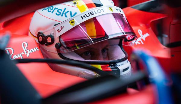 Sebastian Vettel landete beim Ungarn-GP auf Platz sechs.