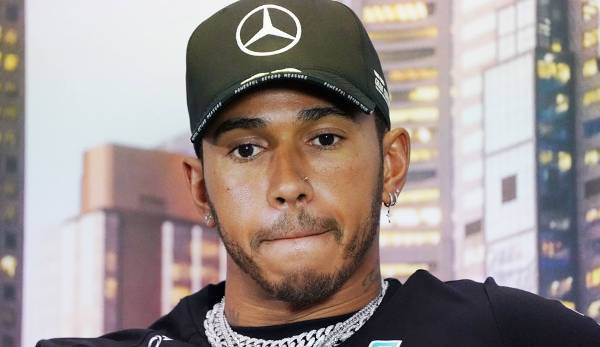 Lewis Hamilton ist sauer.
