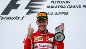 Beim Grand Prix 2015 in Kuala Lumpur sah alles nach einem WM Titel für Vettel bei Ferrari aus.