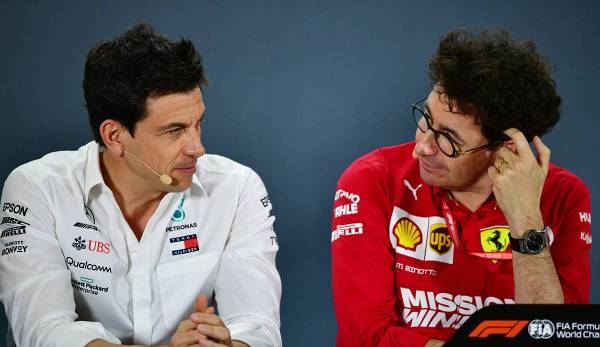Mattia Binotto hat verraten, dass Ferrari eine mögliche Ernennung von Toto Wolff als F1-Teamchef verhindert hat.