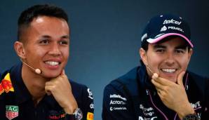 Sergio Perez wird neuer Fahrer bei Red Bull, Alex Albon dagegen wird nur noch Testfahrer sein.