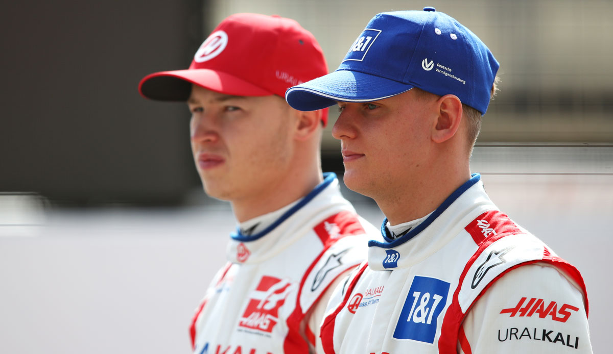 Mick Schumacher und Nikita Masepin gehen kommende Saison gemeinsam für Haas an den Start.