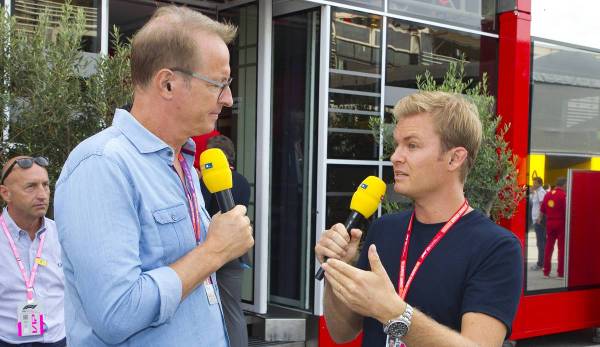 Florian König (l.) moderiert die TV-Übertragung bei RTL.