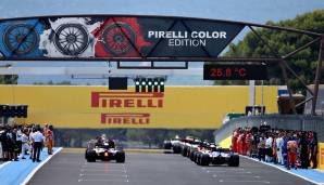 Der GP von Frankreich der Formel 1 findet auf dem Circuit Paul Ricard statt.