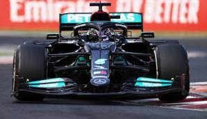 Lewis Hamilton geht im Mercedes an Erster der Fahrerwertung in das Rennen in Spa.