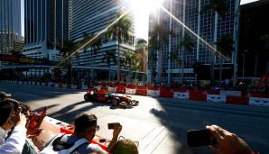 Formel 1 unter Palmen: So könnte die F1 in Miami aussehen.