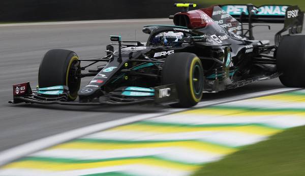 Weltmeister Lewis Hamilton am Freitag auf dem Autódromo José Carlos Pace in Sao Paulo.