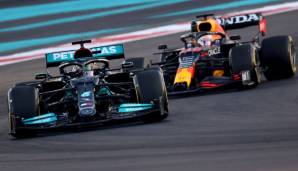 Lewis Hamilton und Max Verstappen sind in der Weltmeisterschaft punktgleich an der Spitze.