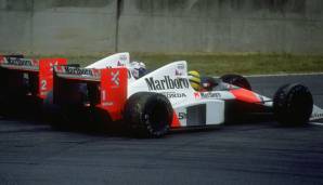 Doch die Rennleitung disqualifizierte den Brasilianer im Nachhinein für gefährliches Fahren. Sein Sieg wurde ihm aberkannt und Rivale Prost zum Weltmeister gekürt. Der Trost: Senna wurde ein Jahr später souverän Weltmeister.
