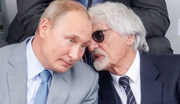 Bernie Ecclestone und Wladimir Putin hatten im Zuge der Formel-1-Rennen in Russland miteinander zu tun.