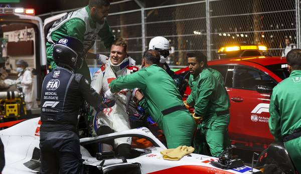 Mick Schumacher ist nach seinem Crash beim Qualifying in Dschidda bei vollem Bewusstsein.