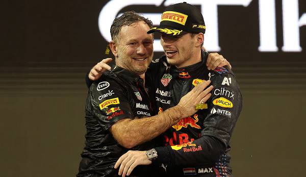 Teamchef Christian Horner und Max Verstappen pflegen ein äußerst freundschaftliches Verhältnis zueinander.